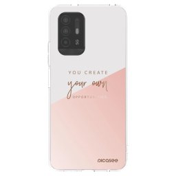 Átlátszó szilikon tok az alábbi mobiltelefonokra OPPO A94 5G - You create your own opportunities