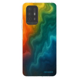 Átlátszó szilikon tok az alábbi mobiltelefonokra OPPO A94 5G - Solar