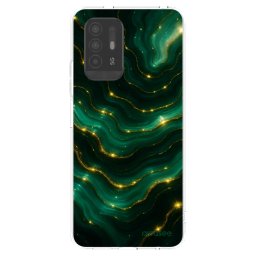Átlátszó szilikon tok az alábbi mobiltelefonokra OPPO A94 5G - Emerald