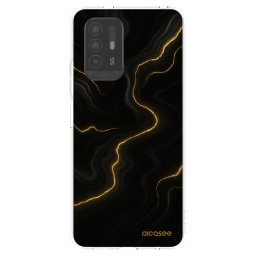 Átlátszó szilikon tok az alábbi mobiltelefonokra OPPO A94 5G - Thunder