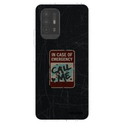Átlátszó szilikon tok az alábbi mobiltelefonokra OPPO A94 5G - EMERGENCY