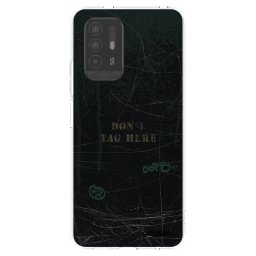 Átlátszó szilikon tok az alábbi mobiltelefonokra OPPO A94 5G - DON´T TAG