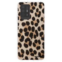 Átlátszó szilikon tok az alábbi mobiltelefonokra OPPO A94 5G - Brown Tiger