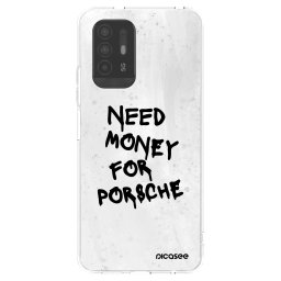 Átlátszó szilikon tok az alábbi mobiltelefonokra OPPO A94 5G - White Dollar