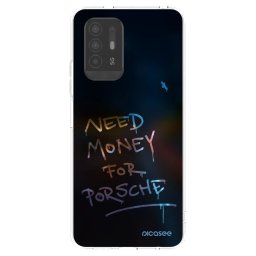 Átlátszó szilikon tok az alábbi mobiltelefonokra OPPO A94 5G - Neon Nights