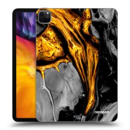 Fekete szilikon tok az alábbi táblagépre Apple iPad Pro 11" 2022 M2 (4.generace) - Black Gold