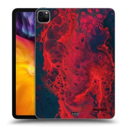 Fekete szilikon tok az alábbi táblagépre Apple iPad Pro 11" 2022 M2 (4.generace) - Organic red