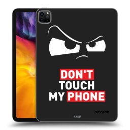 Fekete szilikon tok az alábbi táblagépre Apple iPad Pro 11" 2022 M2 (4.generace) - Cloudy Eye - Transparent