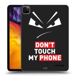 Fekete szilikon tok az alábbi táblagépre Apple iPad Pro 11" 2022 M2 (4.generace) - Evil Eye - Transparent