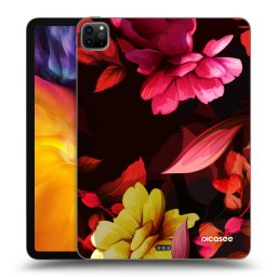 Fekete szilikon tok az alábbi táblagépre Apple iPad Pro 11" 2022 M2 (4.generace) - Dark Peonny