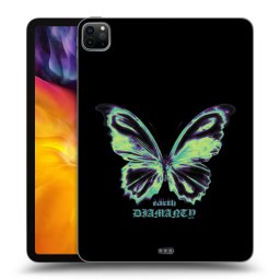 Fekete szilikon tok az alábbi táblagépre Apple iPad Pro 11" 2022 M2 (4.generace) - Diamanty Blue