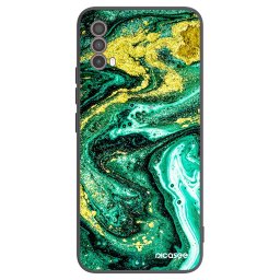 Fekete szilikon tok az alábbi mobiltelefonokra Motorola Moto E40 - Green Gold