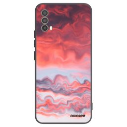 Fekete szilikon tok az alábbi mobiltelefonokra Motorola Moto E40 - Sunset