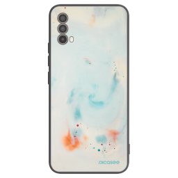 Fekete szilikon tok az alábbi mobiltelefonokra Motorola Moto E40 - Splash