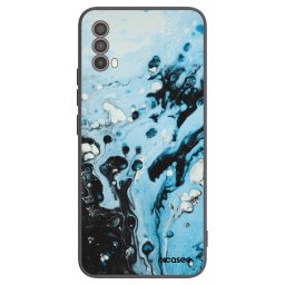 Fekete szilikon tok az alábbi mobiltelefonokra Motorola Moto E40 - Organic blue