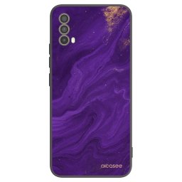 Fekete szilikon tok az alábbi mobiltelefonokra Motorola Moto E40 - Purple