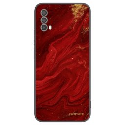 Fekete szilikon tok az alábbi mobiltelefonokra Motorola Moto E40 - Red