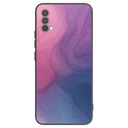 Fekete szilikon tok az alábbi mobiltelefonokra Motorola Moto E40 - Silk