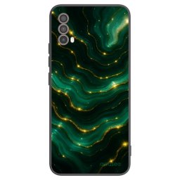 Fekete szilikon tok az alábbi mobiltelefonokra Motorola Moto E40 - Emerald