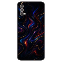 Fekete szilikon tok az alábbi mobiltelefonokra Motorola Moto E40 - Noir