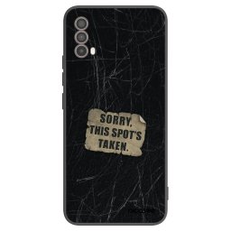 Fekete szilikon tok az alábbi mobiltelefonokra Motorola Moto E40 - SORRY