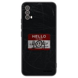 Fekete szilikon tok az alábbi mobiltelefonokra Motorola Moto E40 - HELLO 404