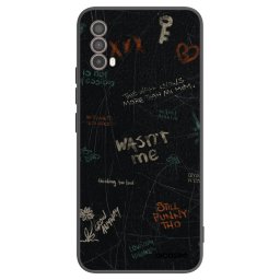 Fekete szilikon tok az alábbi mobiltelefonokra Motorola Moto E40 - CONFESSION