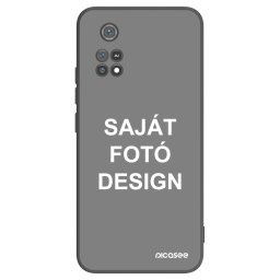 Fekete szilikon tok az alábbi mobiltelefonokra Xiaomi Poco M4 Pro - Saját fotó/motívum