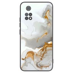 Fekete szilikon tok az alábbi mobiltelefonokra Xiaomi Poco M4 Pro - Her