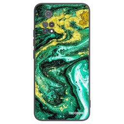 Fekete szilikon tok az alábbi mobiltelefonokra Xiaomi Poco M4 Pro - Green Gold
