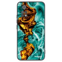 Fekete szilikon tok az alábbi mobiltelefonokra Xiaomi Poco M4 Pro - Goldsky