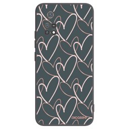 Fekete szilikon tok az alábbi mobiltelefonokra Xiaomi Poco M4 Pro - Lots of love