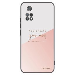 Fekete szilikon tok az alábbi mobiltelefonokra Xiaomi Poco M4 Pro - You create your own opportunities