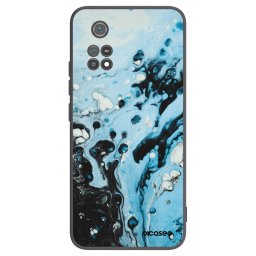 Fekete szilikon tok az alábbi mobiltelefonokra Xiaomi Poco M4 Pro - Organic blue