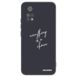 Fekete szilikon tok az alábbi mobiltelefonokra Xiaomi Poco M4 Pro - Everything is a choice