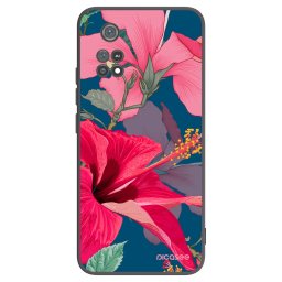 Fekete szilikon tok az alábbi mobiltelefonokra Xiaomi Poco M4 Pro - Hibiscus