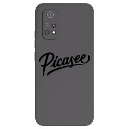 Fekete szilikon tok az alábbi mobiltelefonokra Xiaomi Poco M4 Pro - Picasee - old logo - black