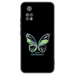 Fekete szilikon tok az alábbi mobiltelefonokra Xiaomi Poco M4 Pro - Diamanty Blue