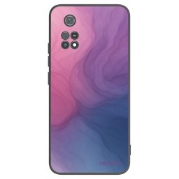 Fekete szilikon tok az alábbi mobiltelefonokra Xiaomi Poco M4 Pro - Silk