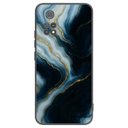 Fekete szilikon tok az alábbi mobiltelefonokra Xiaomi Poco M4 Pro - Luna