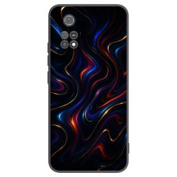Fekete szilikon tok az alábbi mobiltelefonokra Xiaomi Poco M4 Pro - Noir