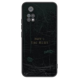 Fekete szilikon tok az alábbi mobiltelefonokra Xiaomi Poco M4 Pro - DON´T TAG