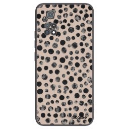 Fekete szilikon tok az alábbi mobiltelefonokra Xiaomi Poco M4 Pro - Dots