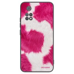 Fekete szilikon tok az alábbi mobiltelefonokra Xiaomi Poco M4 Pro - Pink Moo