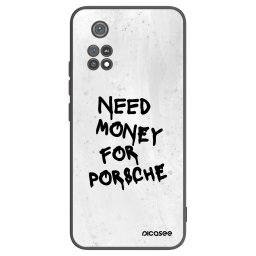 Fekete szilikon tok az alábbi mobiltelefonokra Xiaomi Poco M4 Pro - White Dollar