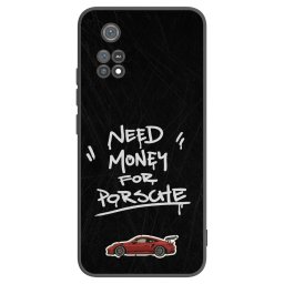 Fekete szilikon tok az alábbi mobiltelefonokra Xiaomi Poco M4 Pro - Dark Racer