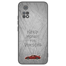 Fekete szilikon tok az alábbi mobiltelefonokra Xiaomi Poco M4 Pro - Garage Scratch