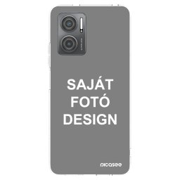 Átlátszó szilikon tok az alábbi mobiltelefonokra Xiaomi Redmi 10 5G - Saját fotó/motívum