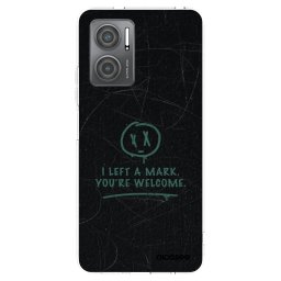 Átlátszó szilikon tok az alábbi mobiltelefonokra Xiaomi Redmi 10 5G - LEFT A MARK