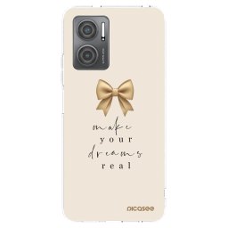 Átlátszó szilikon tok az alábbi mobiltelefonokra Xiaomi Redmi 10 5G - Golden Dream